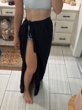Swim skirt cover up